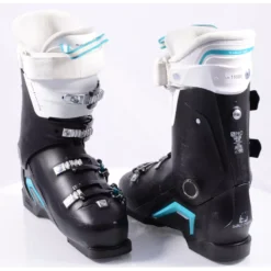 Chaussures Ski Femme SALOMON S/PRO 80 W, Coreframe, Oversized Pivot, Sense Amplifier, Black/turquoise -Atomic Shop Soldes chaussures ski femme salomon s pro 80 w coreframe oversized pivot sense amplifier black turquoise.jpg 4