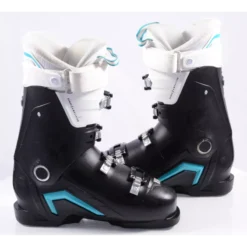 Chaussures Ski Femme SALOMON S/PRO 80 W, Coreframe, Oversized Pivot, Sense Amplifier, Black/turquoise -Atomic Shop Soldes chaussures ski femme salomon s pro 80 w coreframe oversized pivot sense amplifier black turquoise.jpg 5