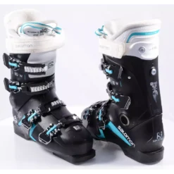 Chaussures Ski Femme SALOMON S/PRO 80 W, Coreframe, Oversized Pivot, Sense Amplifier, Black/turquoise -Atomic Shop Soldes chaussures ski femme salomon s pro 80 w coreframe oversized pivot sense amplifier black turquoise.jpg 6