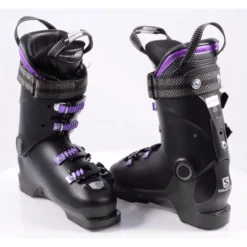 Chaussures Ski Femme SALOMON X MAX 120 W, Custom Shell, Oversized Pivot, Black/purple -Atomic Shop Soldes chaussures ski femme salomon x max 120 w custom shell oversized pivot black purple.jpg 4