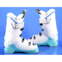 Chaussures Ski Femme SALOMON X MAX 90 W, MY Custom Fit 3D, THERMO, OVERSIZED Pivot, CUSTOM Shell, WHITE/green ( En PARFAIT état ) -Atomic Shop Soldes chaussures ski femme salomon x max 90 w my custom fit 3d thermo oversized pivot custom shell white green en parfait etat.jpg 4