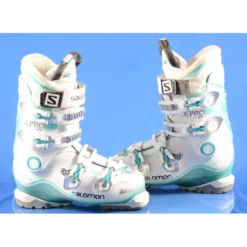 Chaussures Ski Femme SALOMON X PRO 90 W, MY CUSTOM FIT 3D, CUSTOM Shell, OVERSIZED Pivot ( En PARFAIT état ) -Atomic Shop Soldes chaussures ski femme salomon x pro 90 w my custom fit 3d custom shell oversized pivot en parfait etat.jpg 1