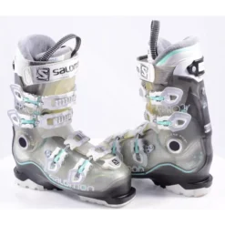Chaussures Ski Femme SALOMON X-PRO R70 W, Micro, Macro, Canting, Trans/grey ( En PARFAIT état )