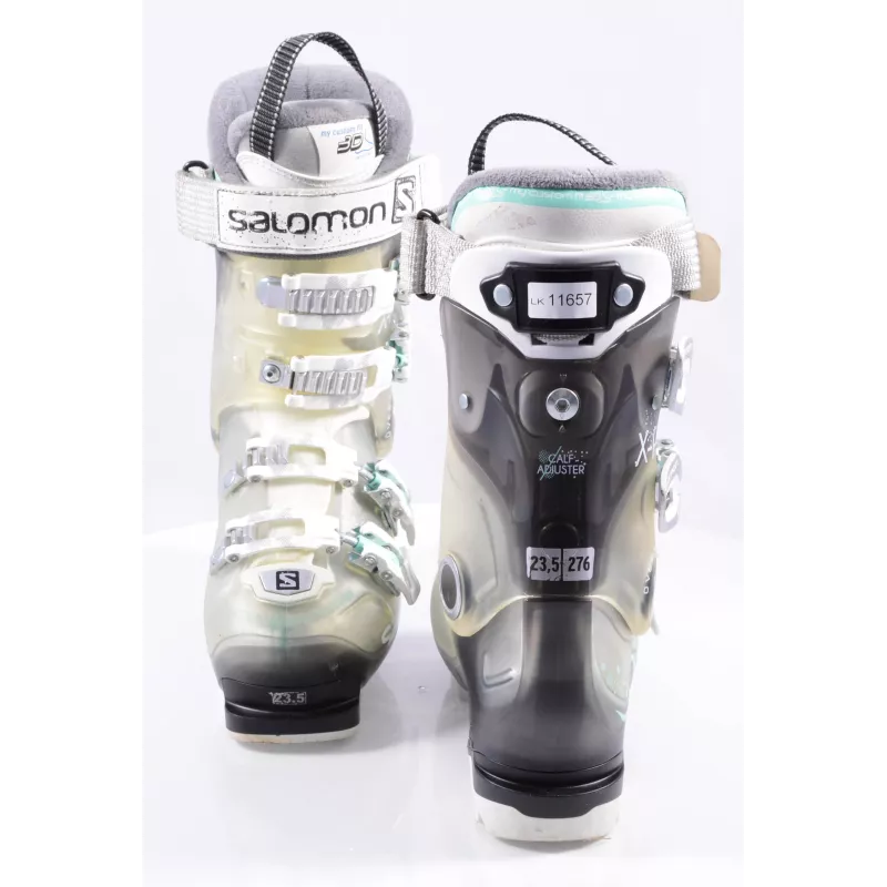 Chaussures Ski Femme SALOMON X-PRO R70 W, Micro, Macro, Canting, Trans/grey ( En PARFAIT état ) 6 Chaussures Ski Femme SALOMON X-PRO R70 W, Micro, Macro, Canting, Trans/grey ( En PARFAIT état ) – Image 4