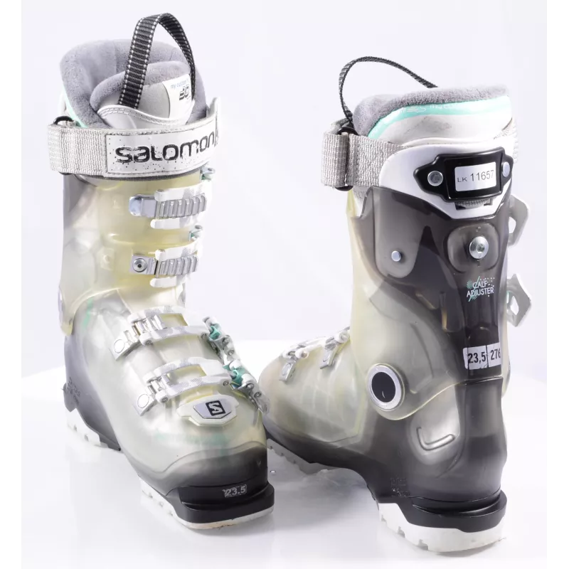 Chaussures Ski Femme SALOMON X-PRO R70 W, Micro, Macro, Canting, Trans/grey ( En PARFAIT état ) 7 Chaussures Ski Femme SALOMON X-PRO R70 W, Micro, Macro, Canting, Trans/grey ( En PARFAIT état ) – Image 5