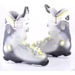 Chaussures Ski Femme SALOMON X PRO R80 W, Transp/yellow, CALF Adj., MY CUSTOM FIT 3D, Micro, Macro ( En PARFAIT état ) -Atomic Shop Soldes chaussures ski femme salomon x pro r80 w transp yellow calf adj my custom fit 3d micro macro en parfait etat.jpg 4