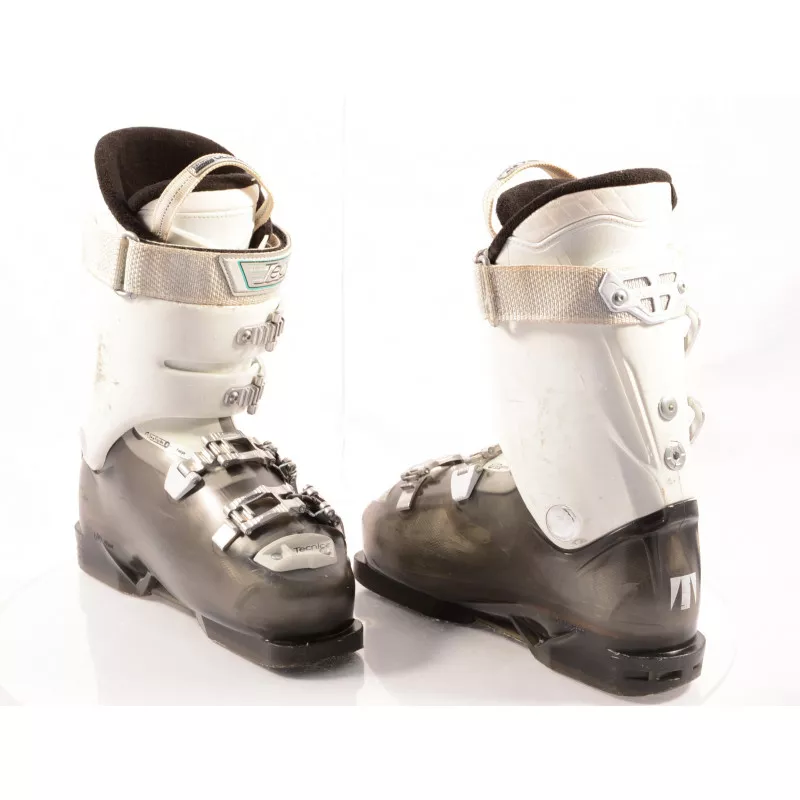 Chaussures Ski Femme TECNICA FLING Transp/white, QUADRA Tech, ULTRA Fit, WOMAN Fit, Canting, QUICK Instep 5 Chaussures Ski Femme TECNICA FLING Transp/white, QUADRA Tech, ULTRA Fit, WOMAN Fit, Canting, QUICK Instep – Image 4