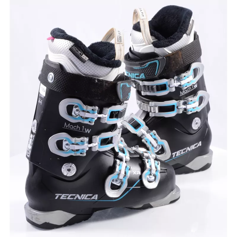 Chaussures Ski Femme TECNICA MACH 1 W XR, Rebound, Ultra Fit, Quadra Technology, Black/blue 5 Chaussures Ski Femme TECNICA MACH 1 W XR, Rebound, Ultra Fit, Quadra Technology, Black/blue – Image 3
