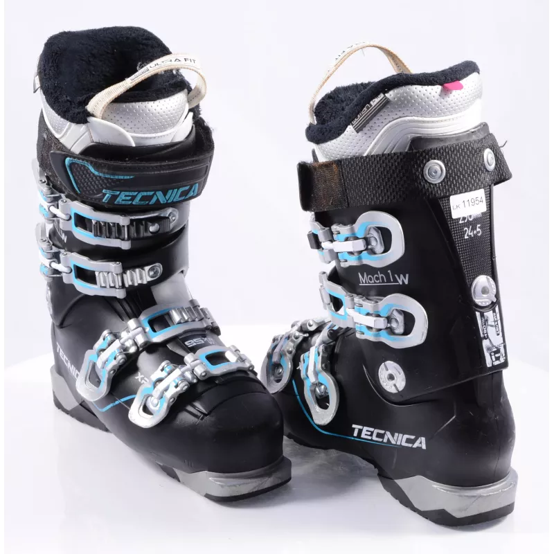 Chaussures Ski Femme TECNICA MACH 1 W XR, Rebound, Ultra Fit, Quadra Technology, Black/blue 9 Chaussures Ski Femme TECNICA MACH 1 W XR, Rebound, Ultra Fit, Quadra Technology, Black/blue – Image 7