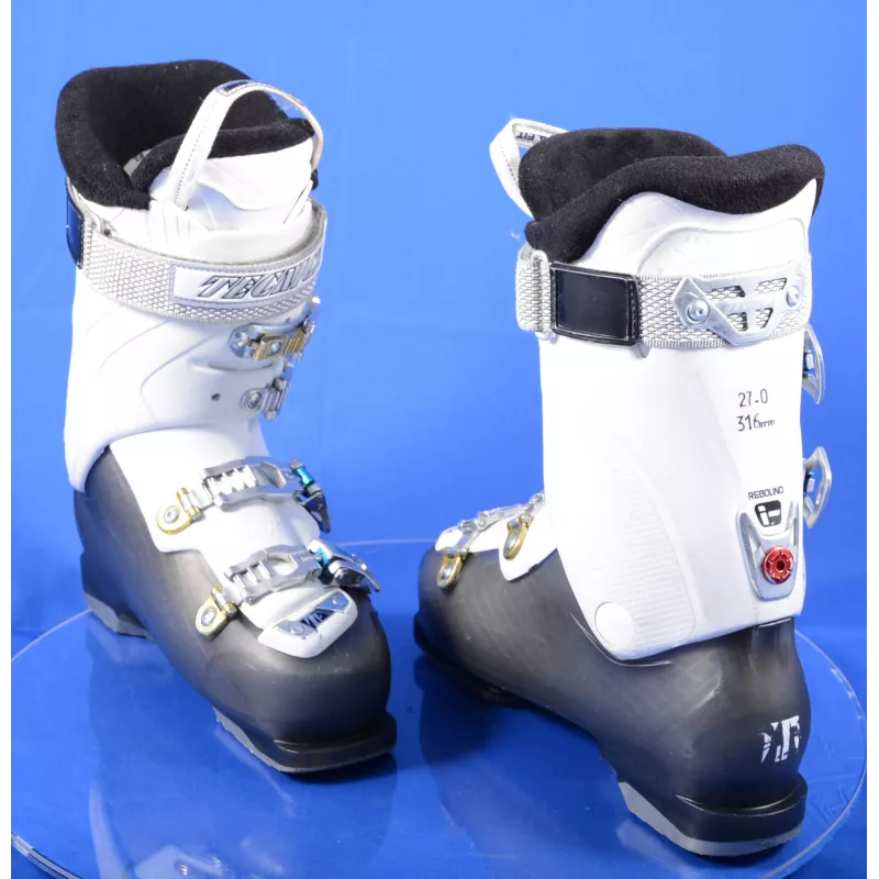 Chaussures Ski Femme TECNICA TEN.2 85 Grey/white, ULTRA Fit, Aluminium, REBOUND, Adjust SKI, WOMEN Fit, QUADRA Tech 6 Chaussures Ski Femme TECNICA TEN.2 85 Grey/white, ULTRA Fit, Aluminium, REBOUND, Adjust SKI, WOMEN Fit, QUADRA Tech – Image 4