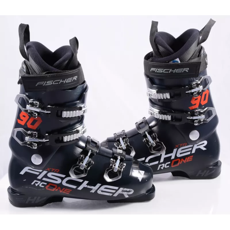 Chaussures Ski FISCHER RC One 90 XTR 2021, DARK BLUE/red 4 Chaussures Ski FISCHER RC One 90 XTR 2021, DARK BLUE/red – Image 2