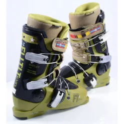 Chaussures Ski FULL TILT KONFLICT SERIES, Active Shock Absorber, Canting, Green/black ( En PARFAIT état ) -Atomic Shop Soldes chaussures ski full tilt konflict series active shock absorber canting green black en parfait etat.jpg 2