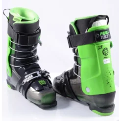 Chaussures Ski FULL TILT THE ORIGINAL 3, High 5, Quick Fit, Custom Moldable Liners, Canting, Trans/green ( En PARFAIT état ) -Atomic Shop Soldes chaussures ski full tilt the original 3 high 5 quick fit custom moldable liners canting trans green en parfait etat.jpg 4