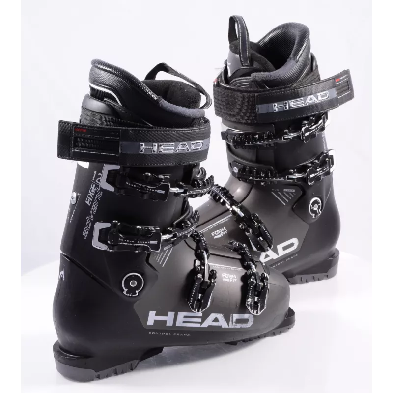 Chaussures Ski HEAD Advant Edge 125, Duo Flex, Easy Entry, FormFit, Hi-Top Tech, Single Canting, BLACK ( En PARFAIT état ) 5 Chaussures Ski HEAD Advant Edge 125, Duo Flex, Easy Entry, FormFit, Hi-Top Tech, Single Canting, BLACK ( En PARFAIT état ) – Image 3