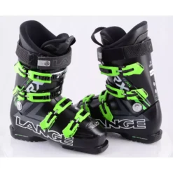 Chaussures Ski LANGE RX 100/90 BLACK/green, ULTIMATE Control, FLEX Adj. ALU, CANTING, CONTROL Fit