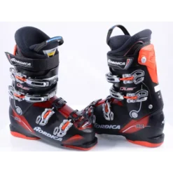 Chaussures Ski NORDICA CRUISE 80 S, Adjustable Cuff Profile, Comfort Fit, Antibacterial, Macro, Micro, Black/red