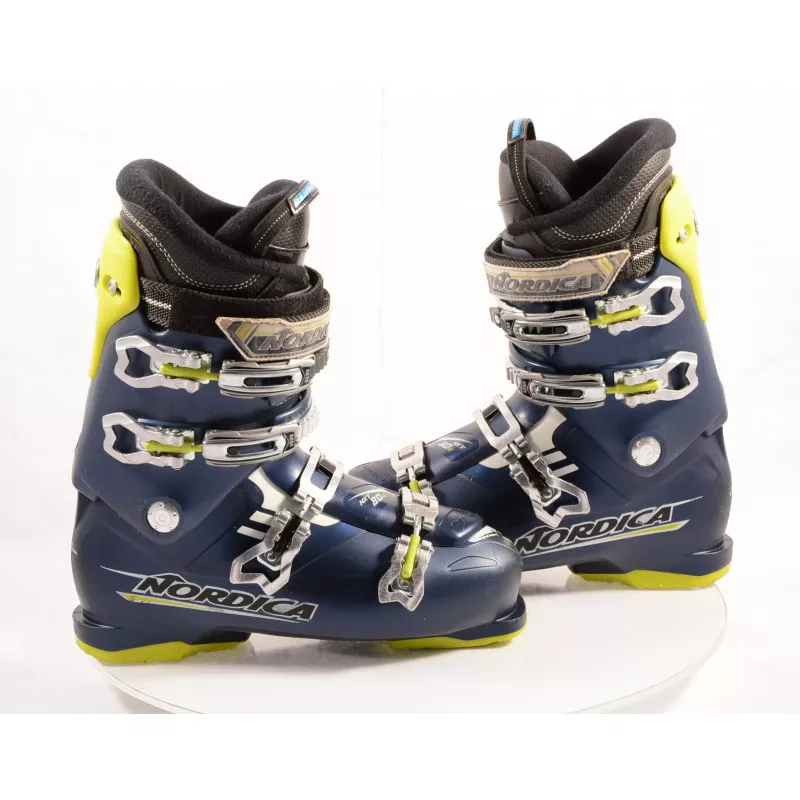 Chaussures Ski NORDICA NXT X80 N4, Micro, Macro, ANTIBACTERIAL, ACP, BLUE/yellow 4 Chaussures Ski NORDICA NXT X80 N4, Micro, Macro, ANTIBACTERIAL, ACP, BLUE/yellow – Image 2