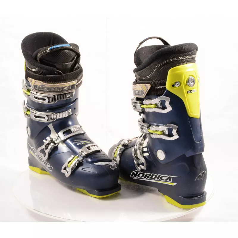 Chaussures Ski NORDICA NXT X80 N4, Micro, Macro, ANTIBACTERIAL, ACP, BLUE/yellow 5 Chaussures Ski NORDICA NXT X80 N4, Micro, Macro, ANTIBACTERIAL, ACP, BLUE/yellow – Image 3