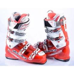 Chaussures Ski NORDICA SPEEDMACHINE 14, HARD/SOFT Flex, SERVO Lock, GEL Tongue, RED/white