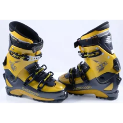 Chaussures Ski Randonnée LOWA STRUKTURA EVO, Ski/walk, Micro, Gore-tex, Yellow/black ( Comme NEUVES )