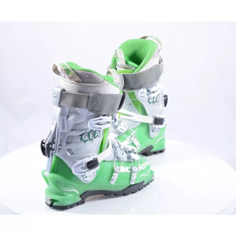 Chaussures Ski Randonnée SCARPA GEA GREEN, SKI/WALK, TLT, Micro System, Axial Alpine Technology, Canting ( Comme NEUVES ) 5 Chaussures Ski Randonnée SCARPA GEA GREEN, SKI/WALK, TLT, Micro System, Axial Alpine Technology, Canting ( Comme NEUVES ) – Image 3