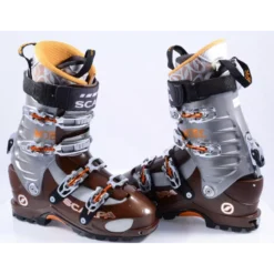 Chaussures Ski Randonnée SCARPA MOBE, SKI/WALK, TLT, Vibram, Intuition, Canting, Micro, Brown/grey