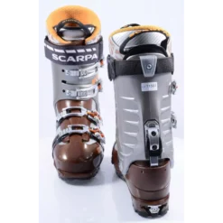 Chaussures Ski Randonnée SCARPA MOBE, SKI/WALK, TLT, Vibram, Intuition, Canting, Micro, Brown/grey -Atomic Shop Soldes chaussures ski randonnee scarpa mobe ski walk tlt vibram intuition canting micro brown grey.jpg 3