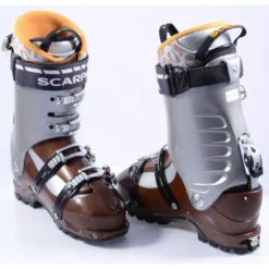 Chaussures Ski Randonnée SCARPA MOBE, SKI/WALK, TLT, Vibram, Intuition, Canting, Micro, Brown/grey -Atomic Shop Soldes chaussures ski randonnee scarpa mobe ski walk tlt vibram intuition canting micro brown grey.jpg 4