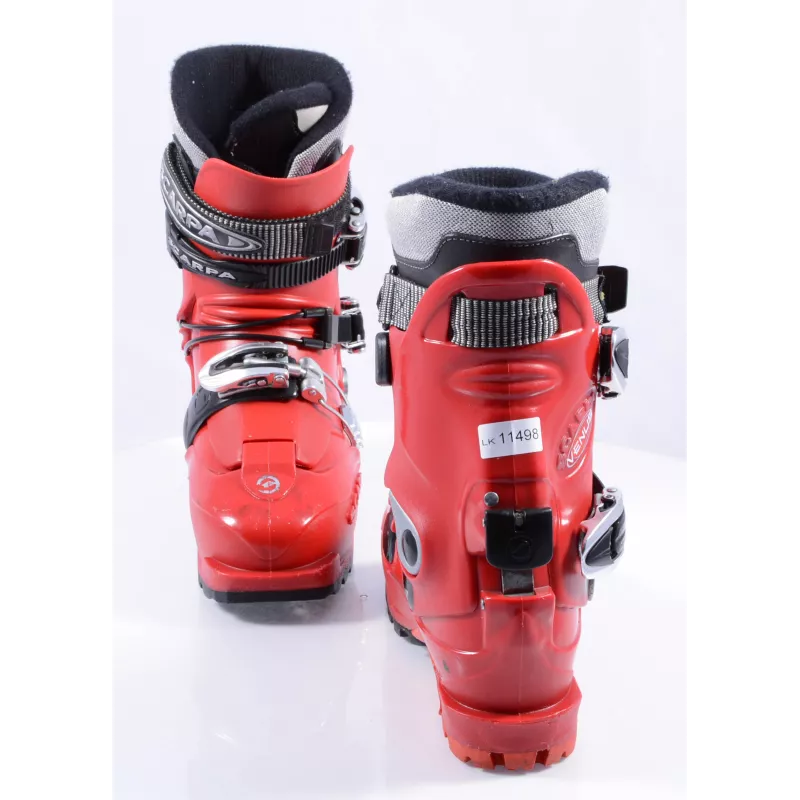 Chaussures Ski Randonnée SCARPA VENUS, SKI/WALK, Vibram, Easy Lock, Red/black 6 Chaussures Ski Randonnée SCARPA VENUS, SKI/WALK, Vibram, Easy Lock, Red/black – Image 4