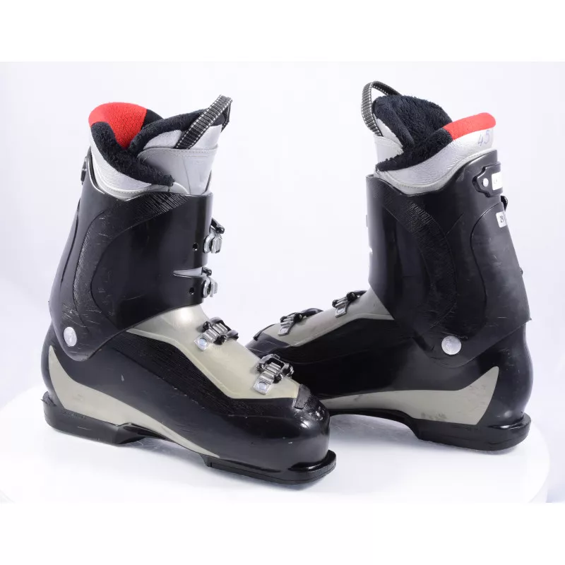 Chaussures Ski SALOMON MISSION 550, Extended Lever, Micro, Macro, BLACK/grey 6 Chaussures Ski SALOMON MISSION 550, Extended Lever, Micro, Macro, BLACK/grey – Image 4