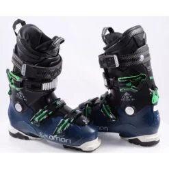 Chaussures Ski SALOMON QST ACCESS 80, SKI/WALK, Somatec, Thermo Shape, Micro, Macro, Dark Blue/green
