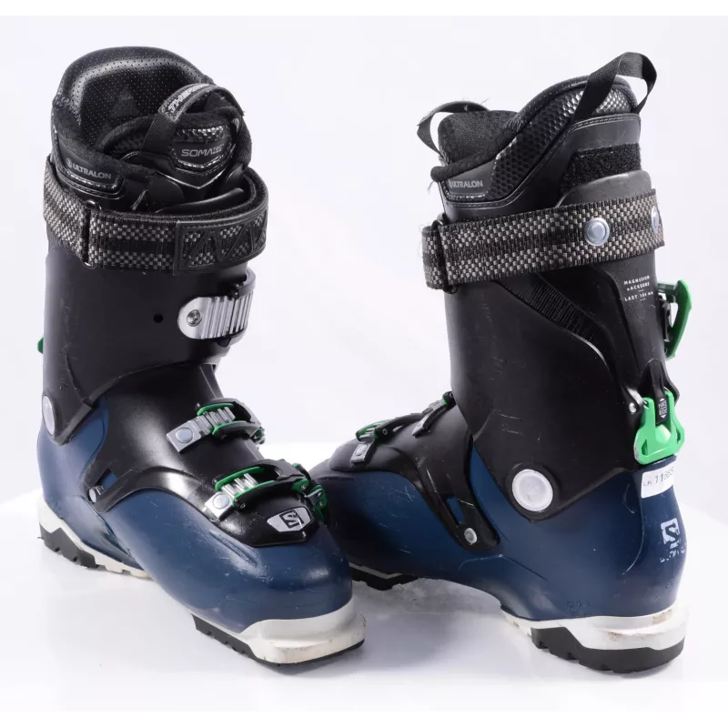 Chaussures Ski SALOMON QST ACCESS 80, SKI/WALK, Somatec, Thermo Shape, Micro, Macro, Dark Blue/green 7 Chaussures Ski SALOMON QST ACCESS 80, SKI/WALK, Somatec, Thermo Shape, Micro, Macro, Dark Blue/green – Image 5