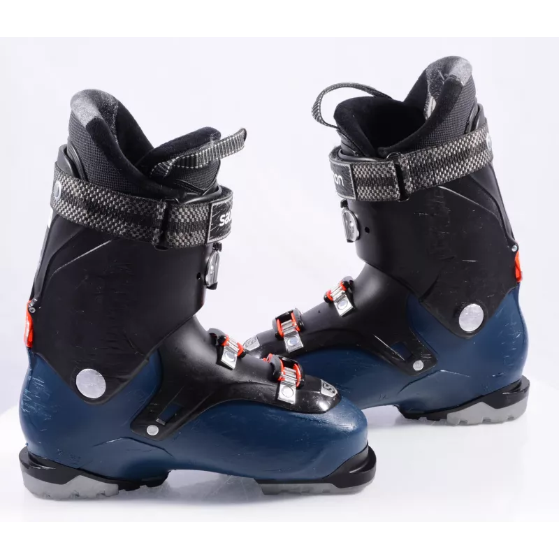 Chaussures Ski SALOMON QUEST ACCESS 80, SKI/WALK, Ratchet Buckle, Magnesium Backbone, Micro, Dark Blue/orange 8 Chaussures Ski SALOMON QUEST ACCESS 80, SKI/WALK, Ratchet Buckle, Magnesium Backbone, Micro, Dark Blue/orange – Image 6