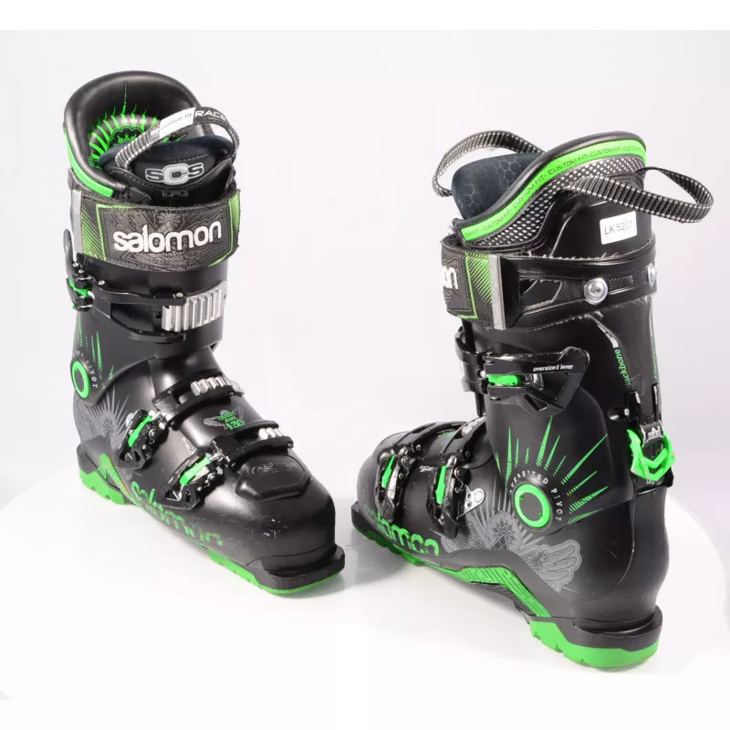 Chaussures Ski SALOMON QUEST MAX 130, My Custom Race Fit, Backbone Magnesium, Oversized Pivot, SKI/WALK, Micro, Macro 7 Chaussures Ski SALOMON QUEST MAX 130, My Custom Race Fit, Backbone Magnesium, Oversized Pivot, SKI/WALK, Micro, Macro – Image 5