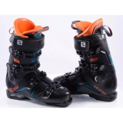 Chaussures Ski SALOMON S/MAX 120, Custom Shell HD, Coreframe, Sense Amplifier, BLACK/orange