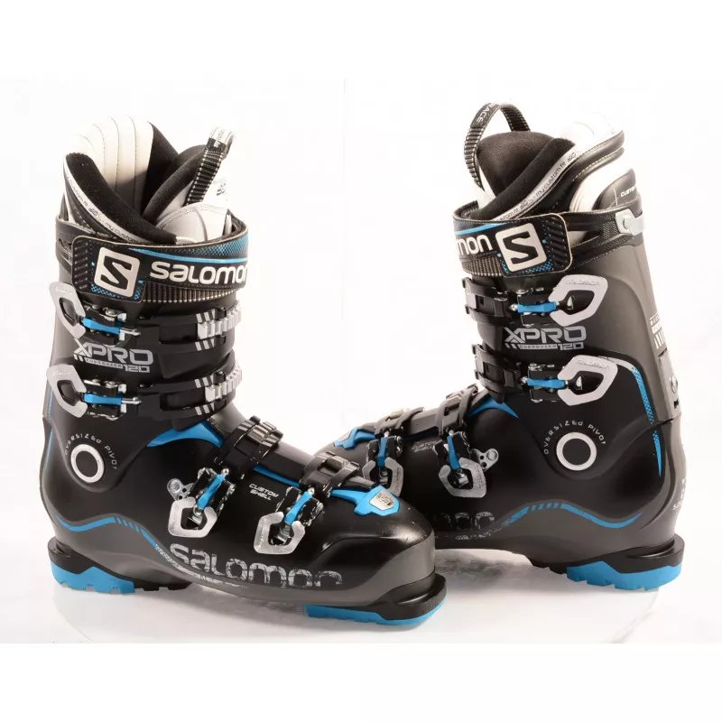 Chaussures Ski SALOMON X PRO 120 BLUE/black, MY CUSTOM FIT 3D Race, OVERSIZED Pivot, CUSTOM SHELL, BOOST Flex ( En PARFAIT état ) 3 Chaussures Ski SALOMON X PRO 120 BLUE/black, MY CUSTOM FIT 3D Race, OVERSIZED Pivot, CUSTOM SHELL, BOOST Flex ( En PARFAIT état )