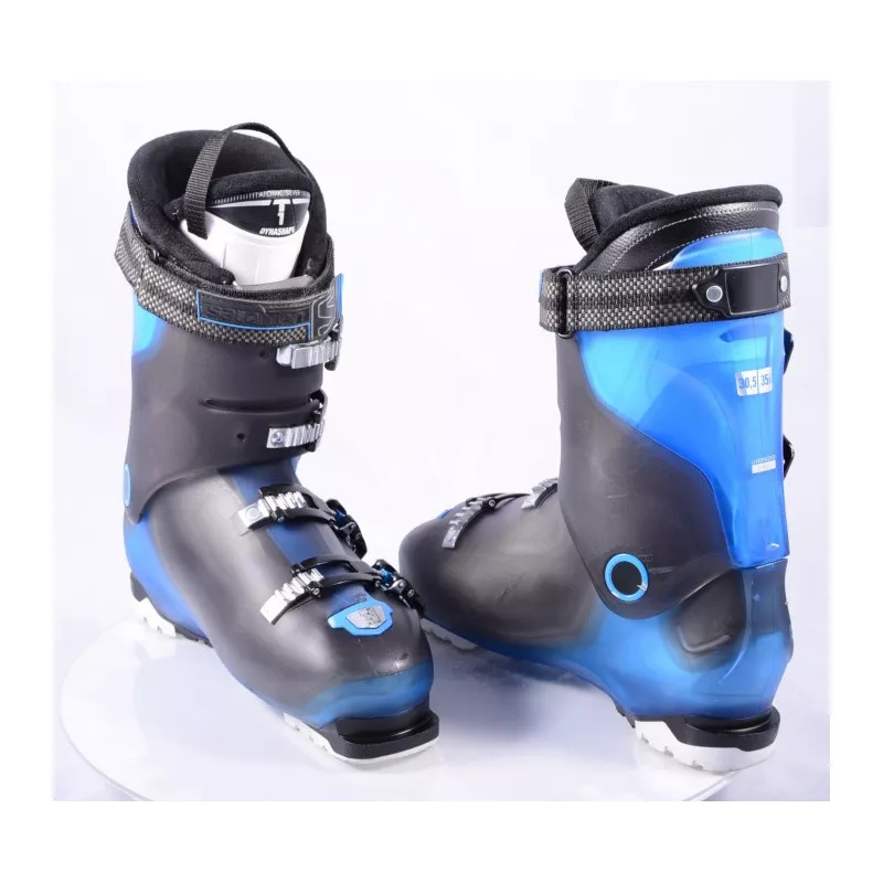 Chaussures Ski SALOMON X PRO R90 BLACK/blue, Energyzer 90, Oversized Pivot, My Custom Fit 3D, THINSULATE 6 Chaussures Ski SALOMON X PRO R90 BLACK/blue, Energyzer 90, Oversized Pivot, My Custom Fit 3D, THINSULATE – Image 4