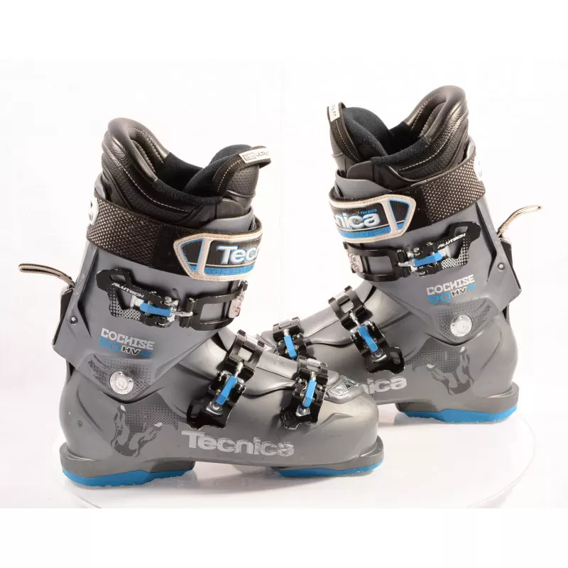 Chaussures Ski TECNICA COCHISE 90 HV Rt, Grey/blue, QUADRA ULTRA FIT, QUICK Instep MAX, SKI/WALK, Micro, Macro ( En PARFAIT état ) 4 Chaussures Ski TECNICA COCHISE 90 HV Rt, Grey/blue, QUADRA ULTRA FIT, QUICK Instep MAX, SKI/WALK, Micro, Macro ( En PARFAIT état ) – Image 2