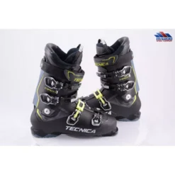 Chaussures Ski TECNICA MACH1 100 XR, CAS Custom, QUADRA Ultrafit, QUICK Instep, Canting, OVERSIZE Lock, BLACK/yellow -Atomic Shop Soldes chaussures ski tecnica mach1 100 xr cas custom quadra ultrafit quick instep canting oversize lock black yellow.jpg 2