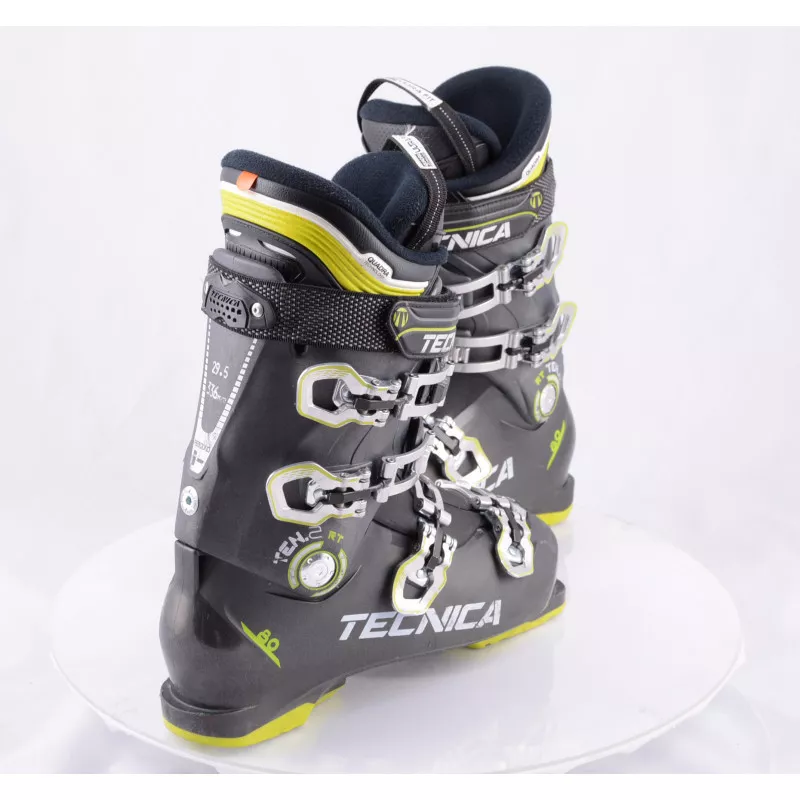 Chaussures Ski TECNICA TEN.2 80 RT, Grey/green, ULTRA FIT, REBOUND, QUICK Instep Max, Micro, Macro 5 Chaussures Ski TECNICA TEN.2 80 RT, Grey/green, ULTRA FIT, REBOUND, QUICK Instep Max, Micro, Macro – Image 3