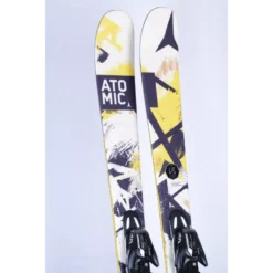 Skis ATOMIC VANTAGE RIVAL 83, Yellow/white, Dual Sidecut, All Mountain Rocker, TWINTIP + Atomic XTO 10
