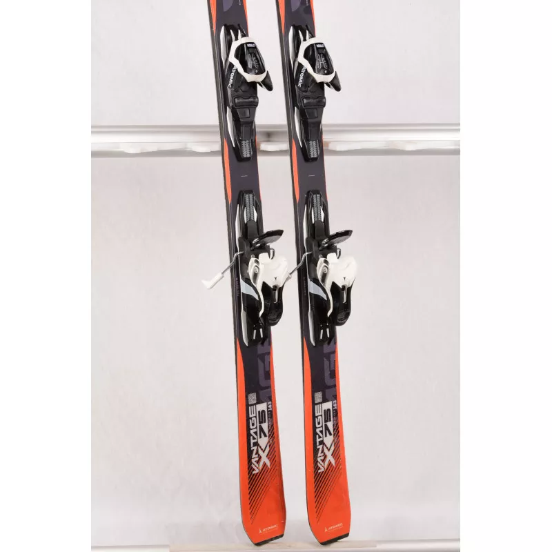 Skis ATOMIC VANTAGE X 75 Light Woodcore, AM Rocker, Orange + Atomic L 10 Lithium – Image 3