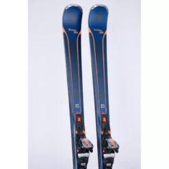 Skis BLIZZARD QUATTRO 7.4 Ti, BLUE/orange, IQ System, Woodcore, Carbon, Titanium + Marker Power 12 TCX ( En PARFAIT état )