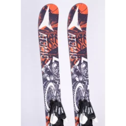 Skis Enfant/junior ATOMIC PUNX BIKE, Freestyle, Woodcore, Black/red, TWINTIP + Atomic Ezytrak 5 ( Utilisé UNE FOIS )