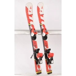 Skis Enfant/junior ATOMIC RACE 7, RED/WHITE, Red RACE + Atomic EVOX 045