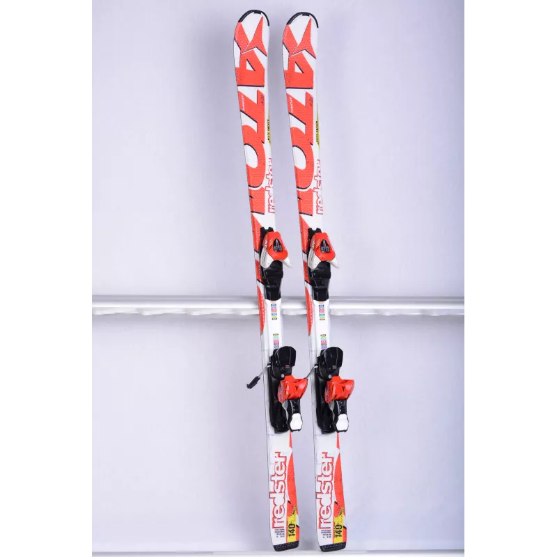 Skis Enfant/junior ATOMIC REDSTER, WHITE, Piste Rocker, Handmade + Atomic XTE 7 Red/white 4 Skis Enfant/junior ATOMIC REDSTER, WHITE, Piste Rocker, Handmade + Atomic XTE 7 Red/white – Image 2