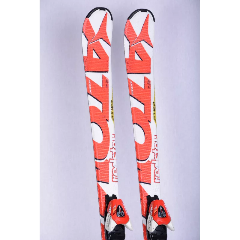 Skis Enfant/junior ATOMIC REDSTER, WHITE, Piste Rocker, Handmade + Atomic XTE 7 Red/white 3 Skis Enfant/junior ATOMIC REDSTER, WHITE, Piste Rocker, Handmade + Atomic XTE 7 Red/white