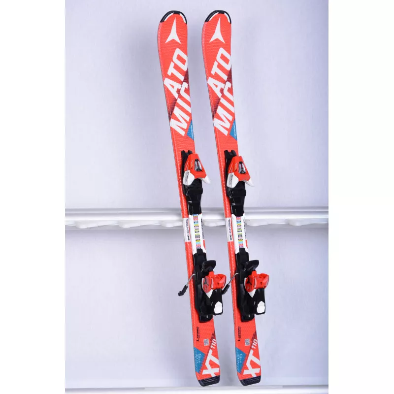 Skis Enfant/junior ATOMIC REDSTER XT Bend-X, RED, Race Rocker + Atomic XTE 7 ( En PARFAIT état ) 4 Skis Enfant/junior ATOMIC REDSTER XT Bend-X, RED, Race Rocker + Atomic XTE 7 ( En PARFAIT état ) – Image 2