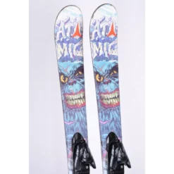 Skis Enfant/junior ATOMIC SPIKE, FREESTYLE, TWINTIP, Handmade, YETI Edition + Atomic Evox 7