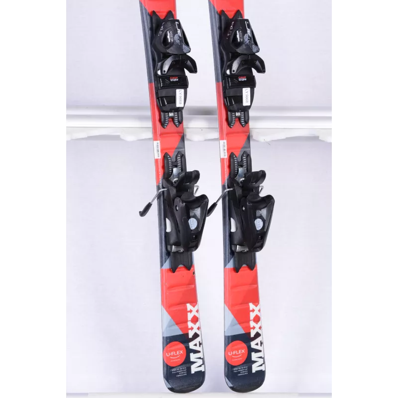 Skis Enfant/junior ELAN MAXX 2021, Black/red QS + Elan EL 4.5 4 Skis Enfant/junior ELAN MAXX 2021, Black/red QS + Elan EL 4.5 – Image 2